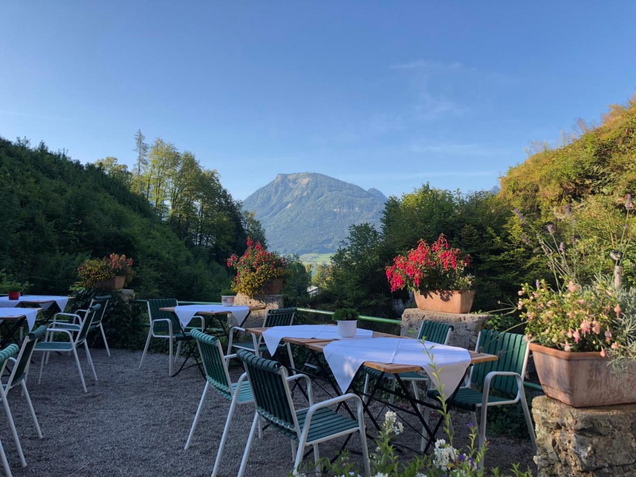 Hupfmuehle Pension Saint Wolfgang Extérieur photo